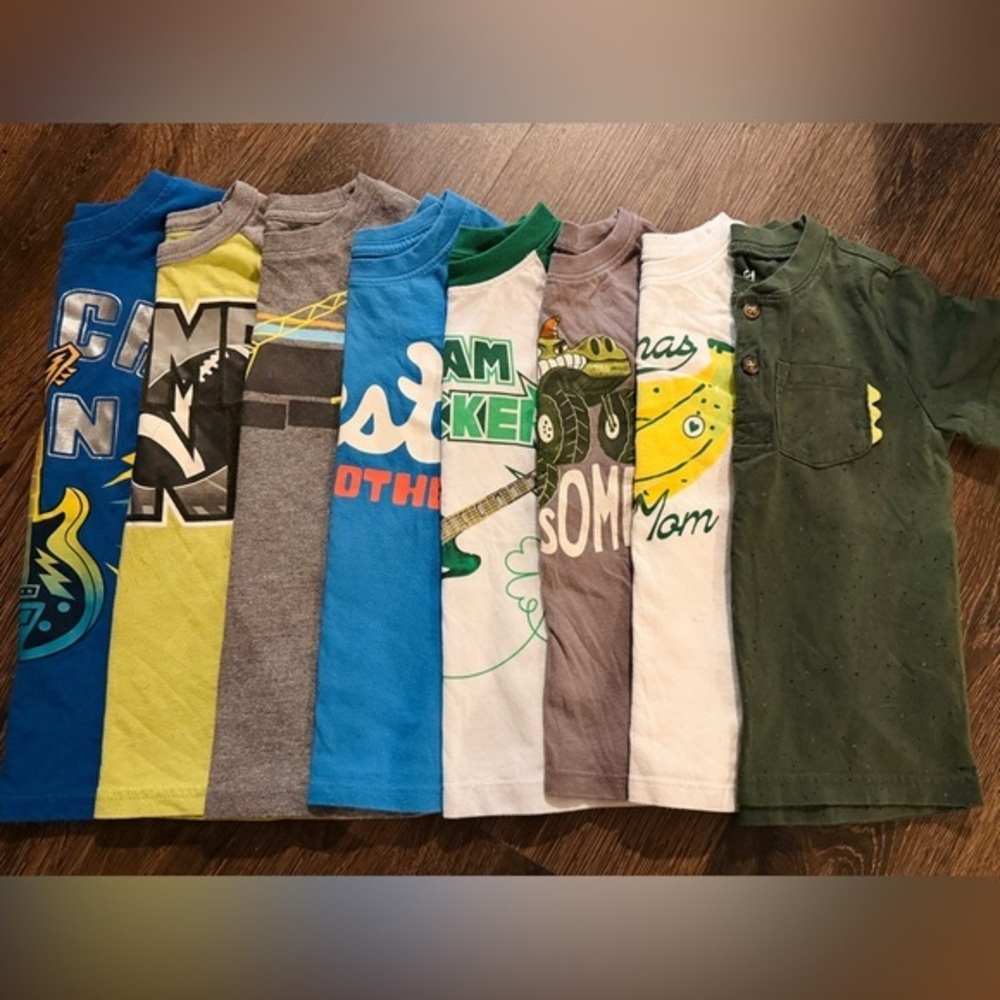 Kids Graphic T-Shirts Assorted Colors